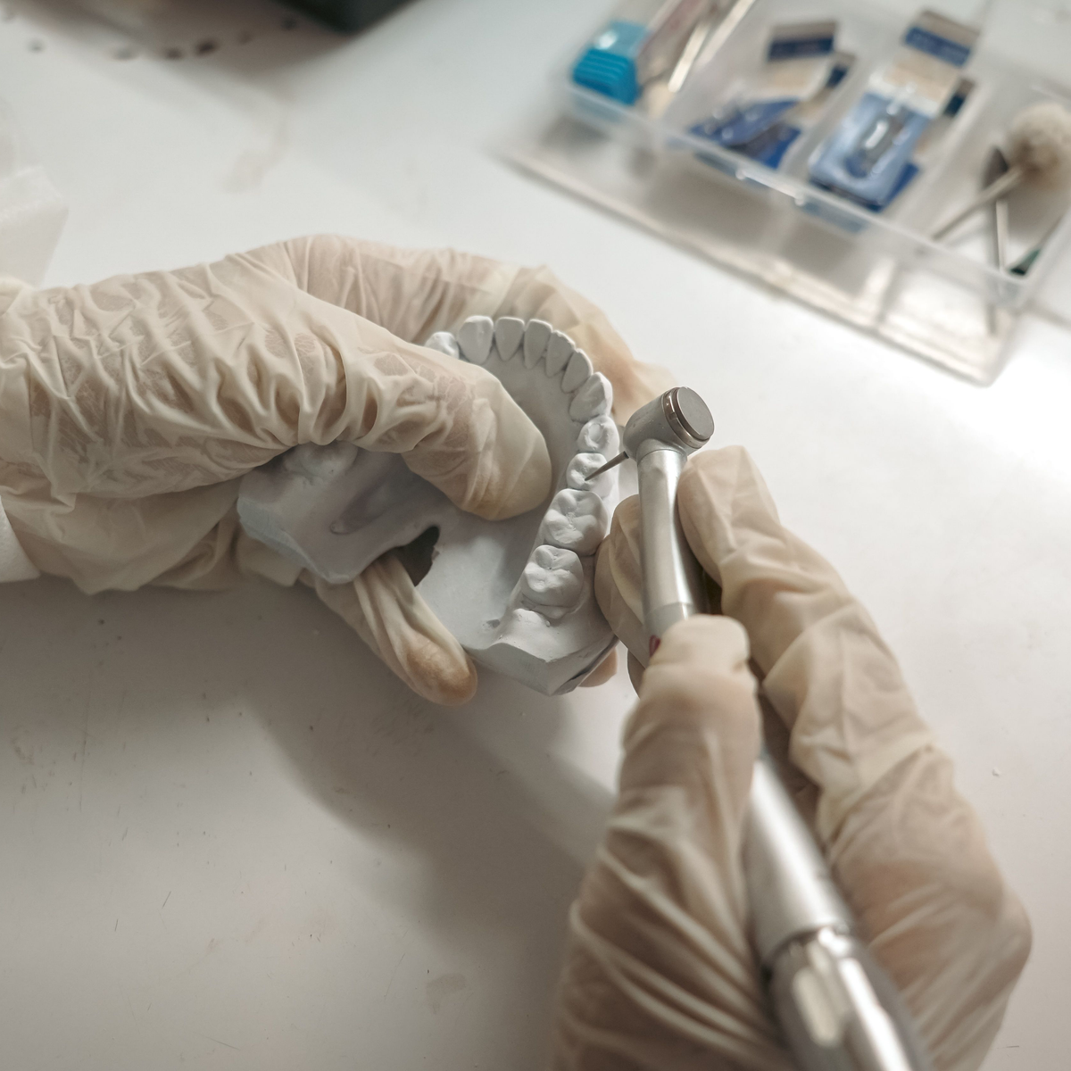Compressed Air for Dental Labs: What the Mill and the Blaster Actually Need