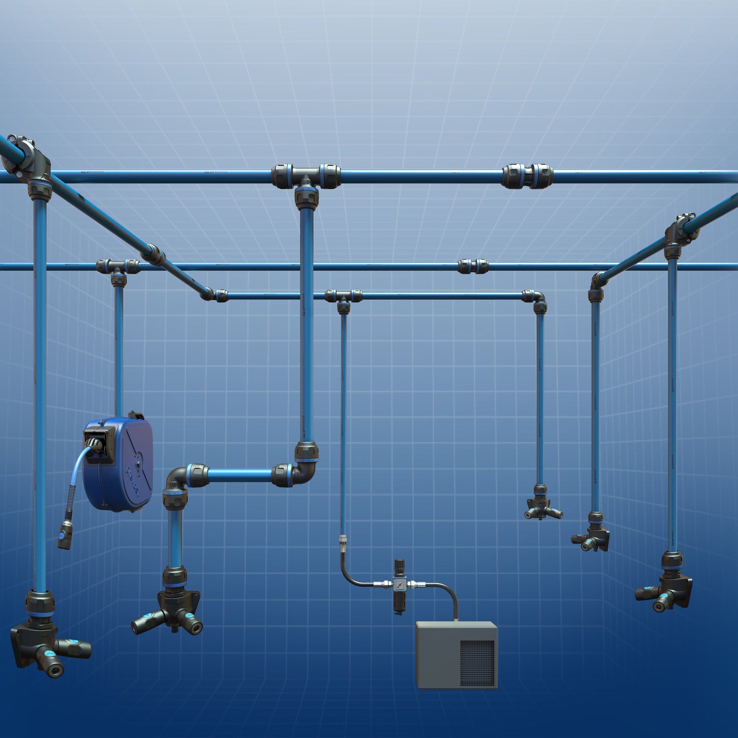 Compressed Air Pipe Materials: Iron, Copper, Stainless, Aluminum