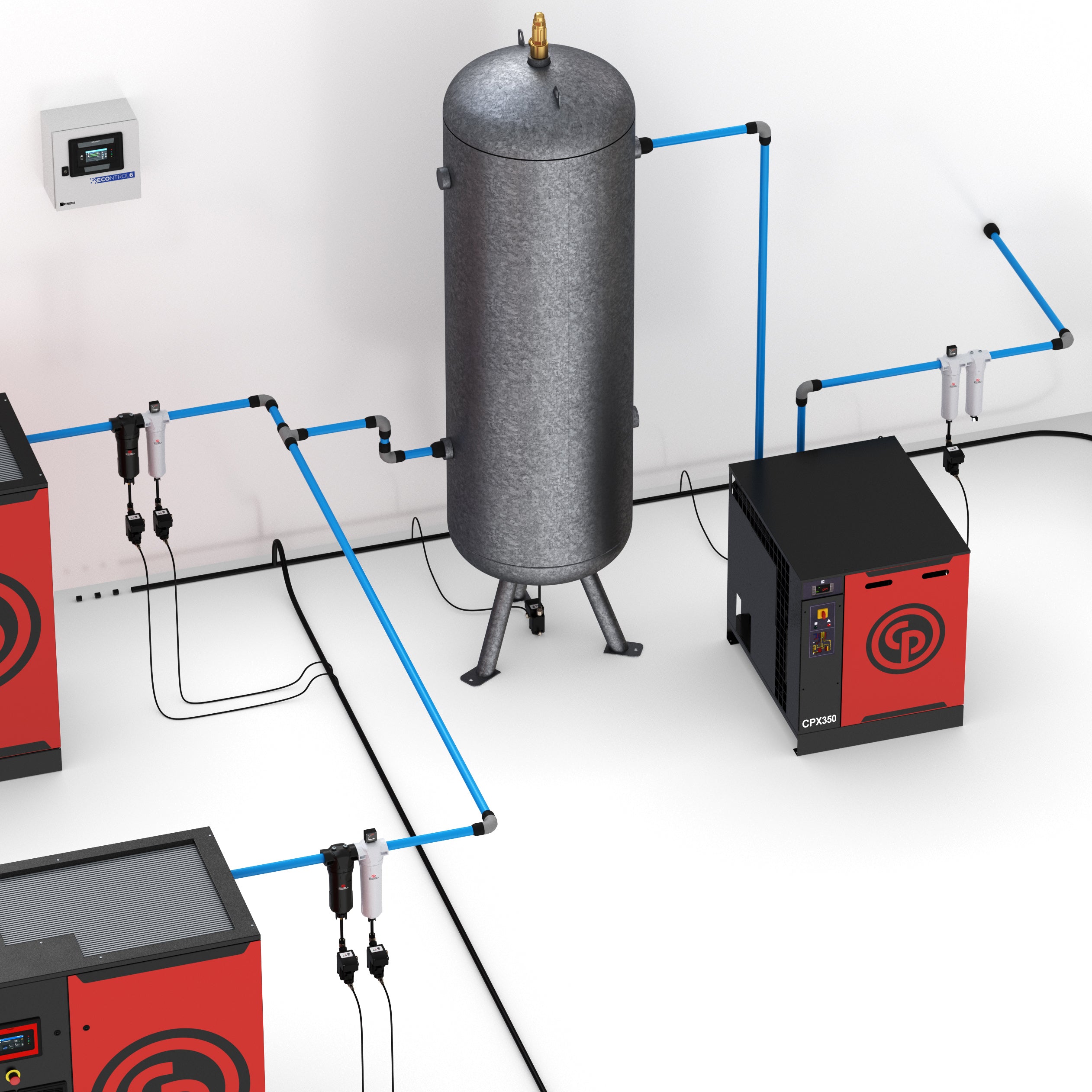 Ideal Compressed Air Piping Layouts