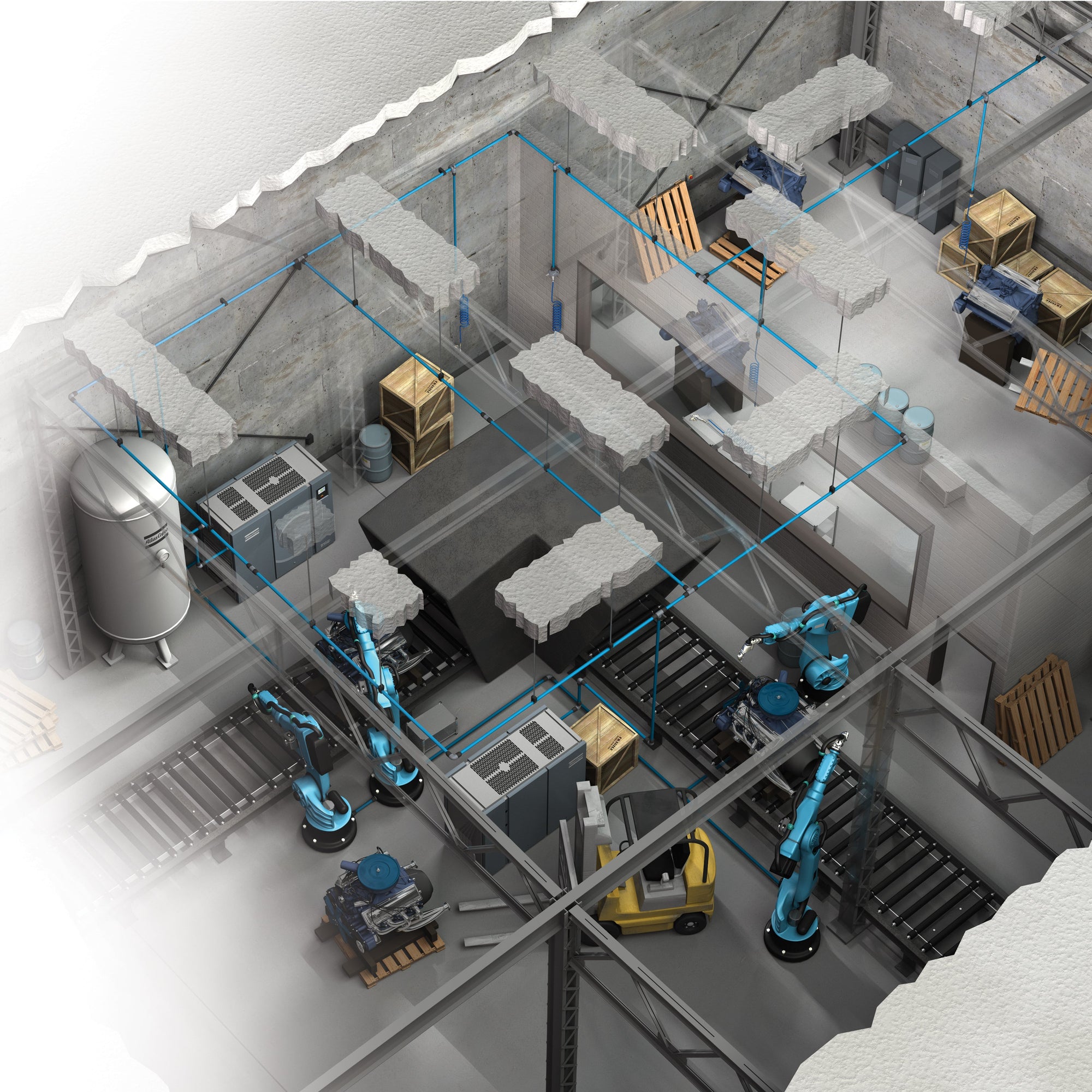 How to Install Compressed Air Lines in Your Shop