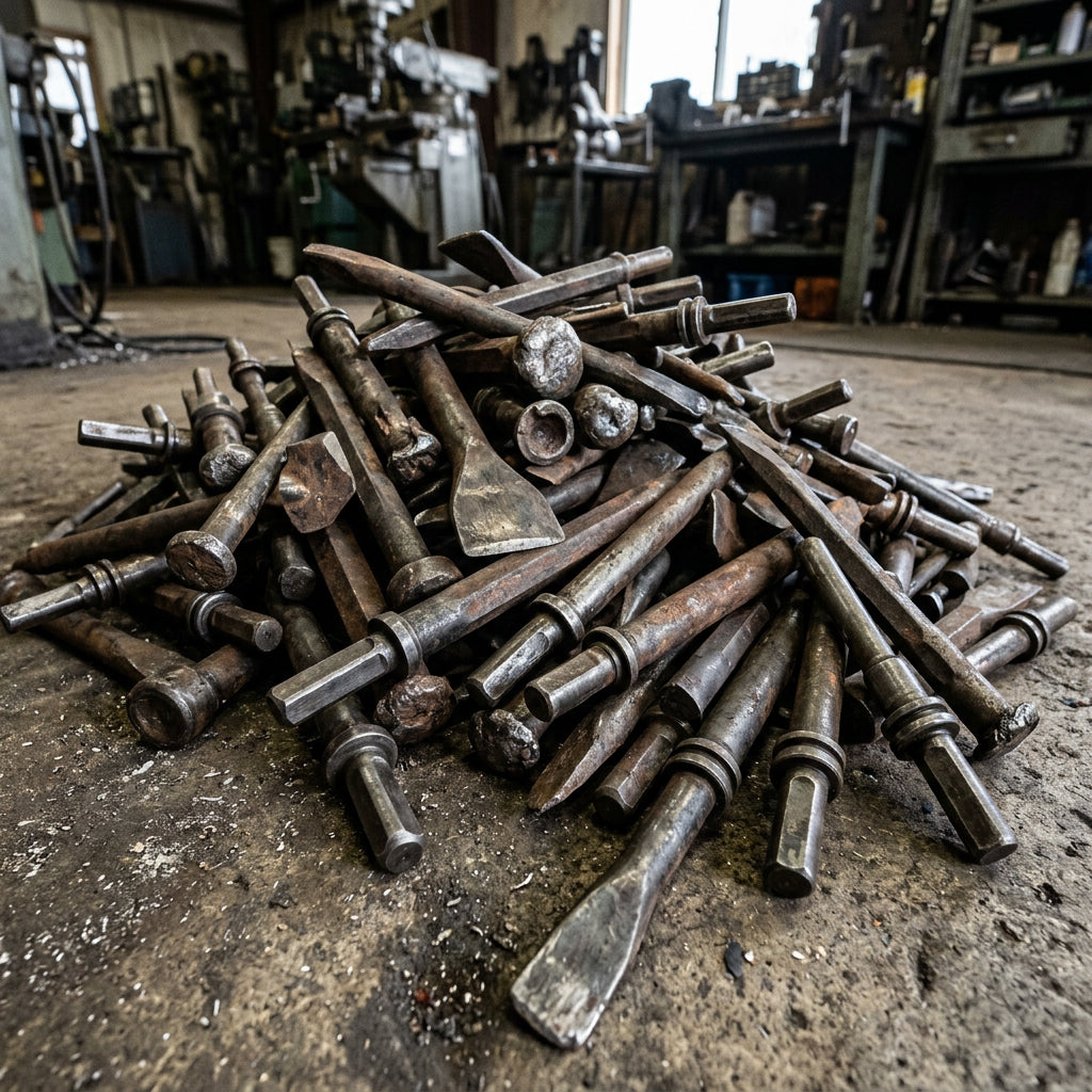 Air Tool Steel: Picking the Right Chisel, Moil, and Shank