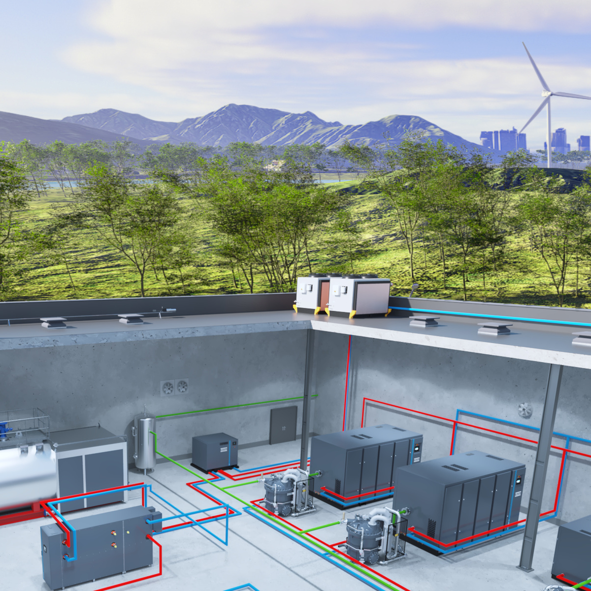 Air Compressor Altitude Derating: Why You Lose CFM in the Mountains