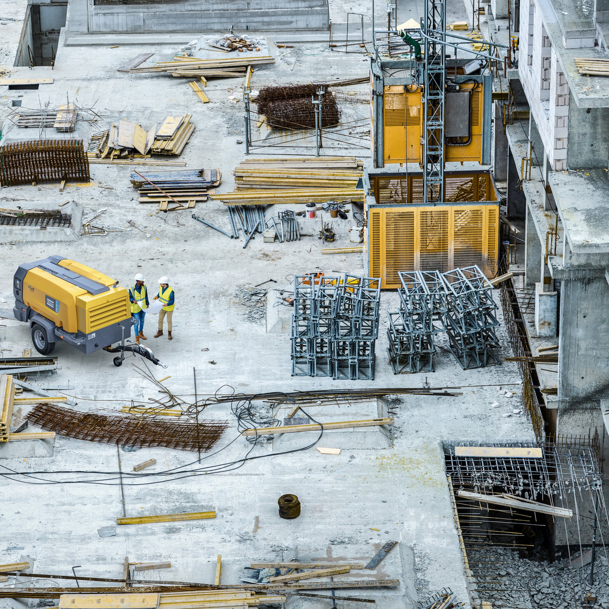 Compressed Air for Construction Contractors: A Guide