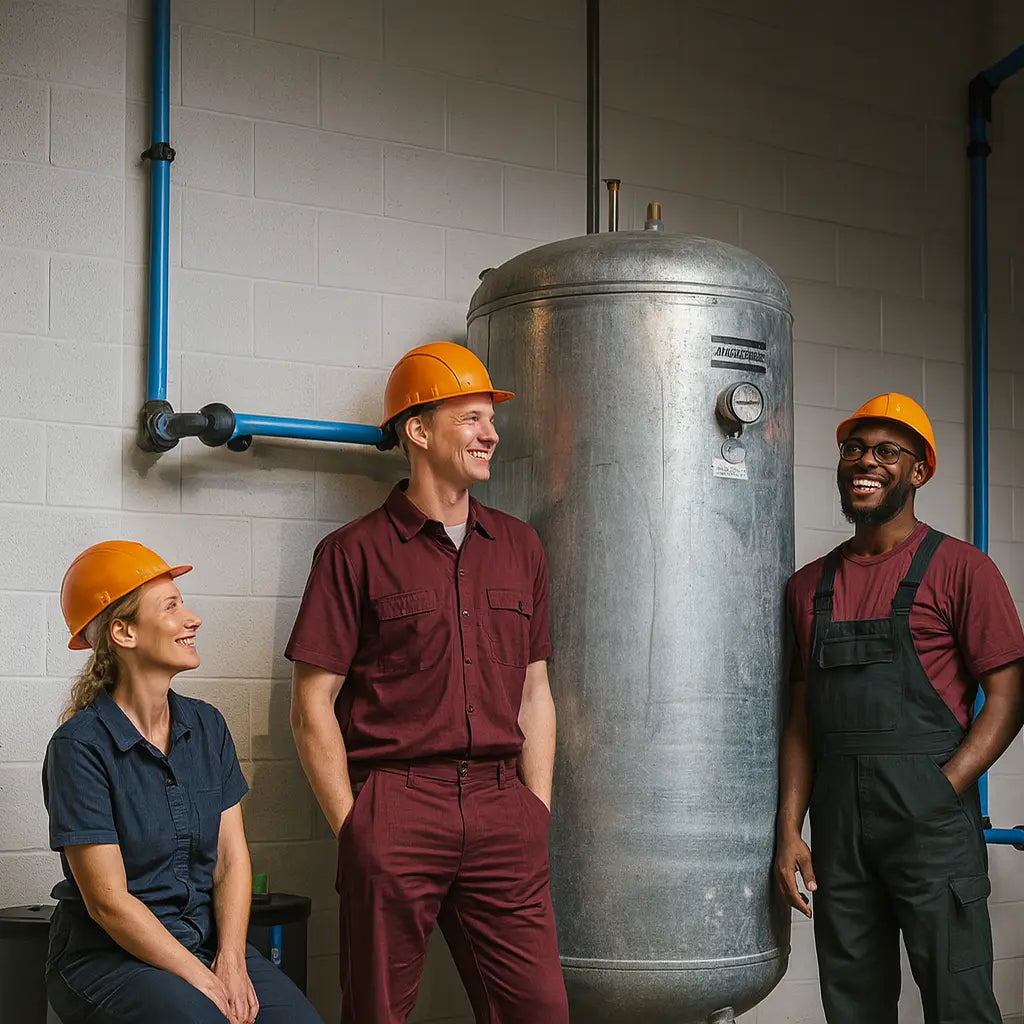 Vertical Air Compressor Tanks