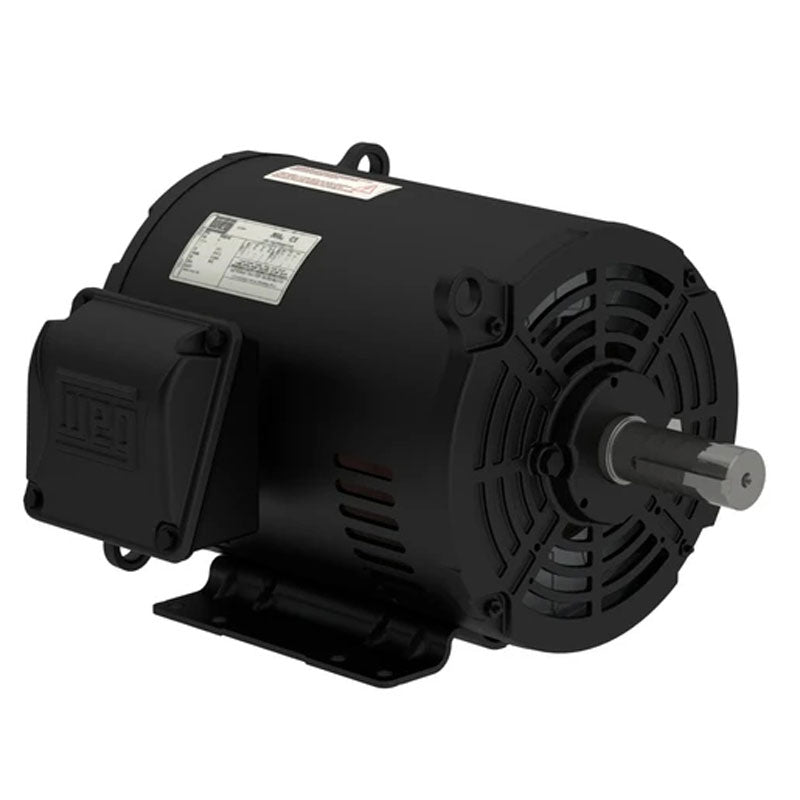 Rolled Steel NEMA Premium Efficiency 7.5 HP 2P 182/4T 3Ph 200/400 V 60 Hz IC01 - ODP - Foot-mounted