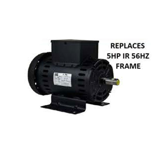 Weg Rolled Steel Compressor Motor Duty 5 HP- Foot-mounted