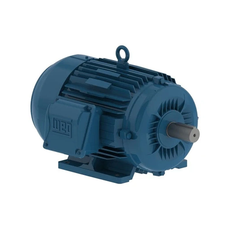 Weg W22 NEMA Premium Efficiency 7.5 HP Motor 2P - TEFC - Foot-mounted