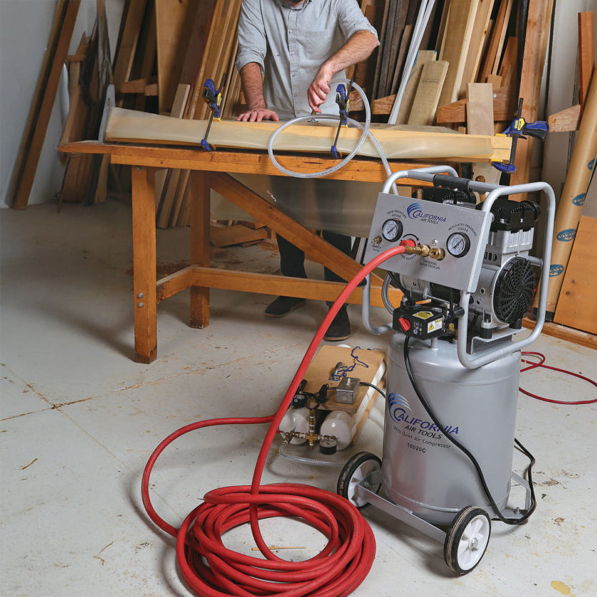 California Air Tools 2.0 Hp, 10.0 Gal. Steel Tank Ultra Quiet & Oil-Free Air Compressor