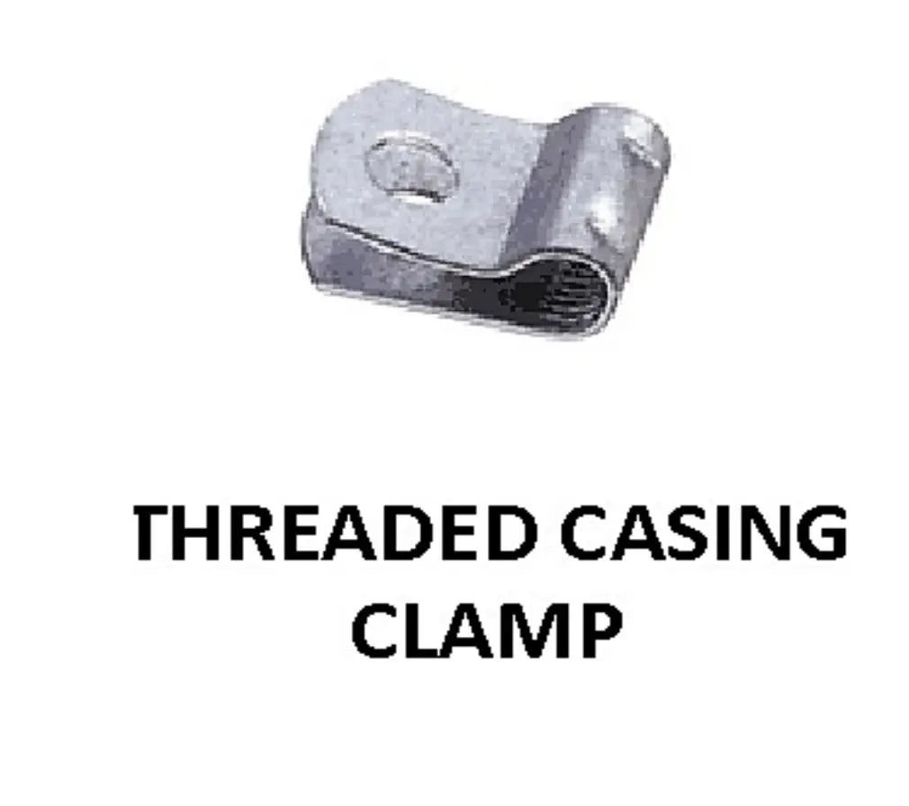 Conrader threaded grip throttle control cable clamp