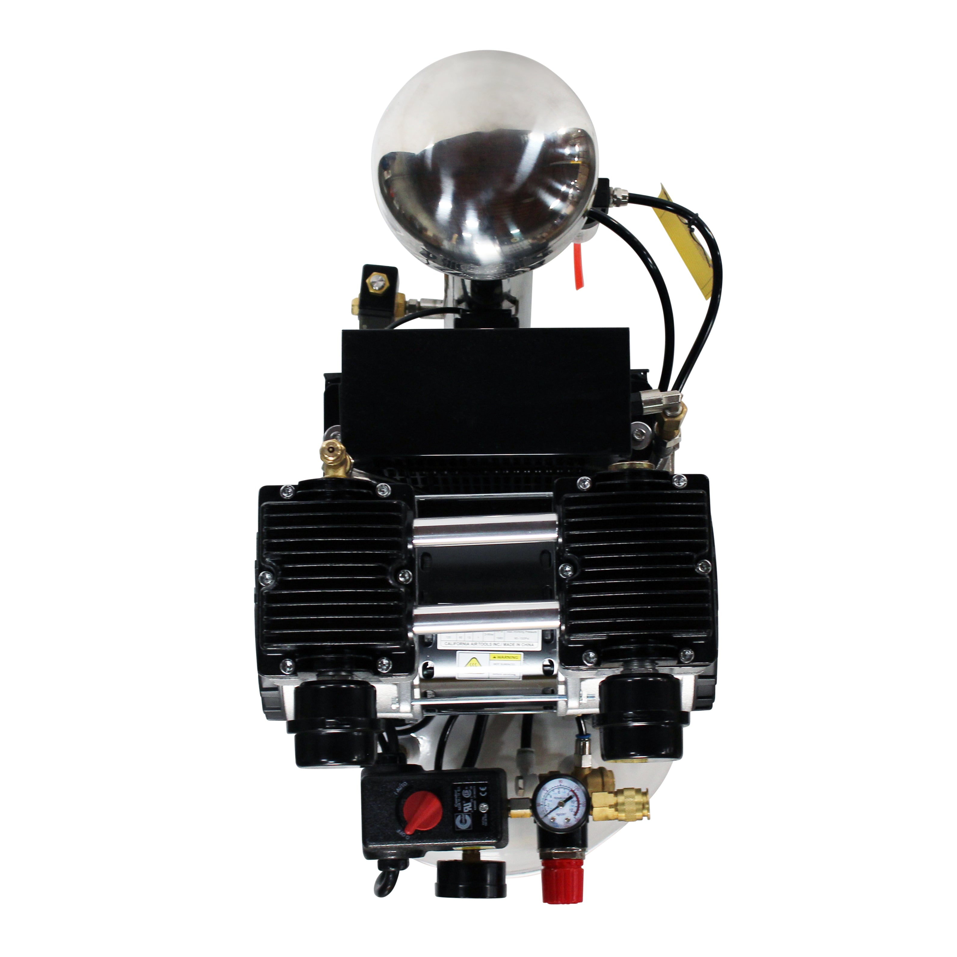 California Air Tools 2.0 Hp, 10.0 Gal. Steel Tank Ultra Quiet & Oil-Free Air Compressor with Air Drying System (110V 60Hz)