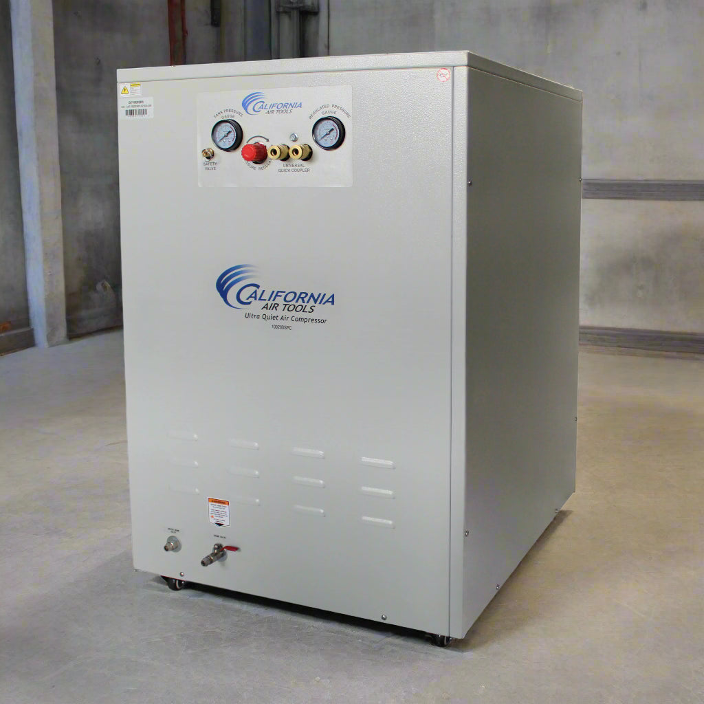 California Air Tools 2.0 Hp 10.0 Gal. Ultra Quiet & Oil-Free Air Compressor with Air Dryer in Sound Proof Cabinet