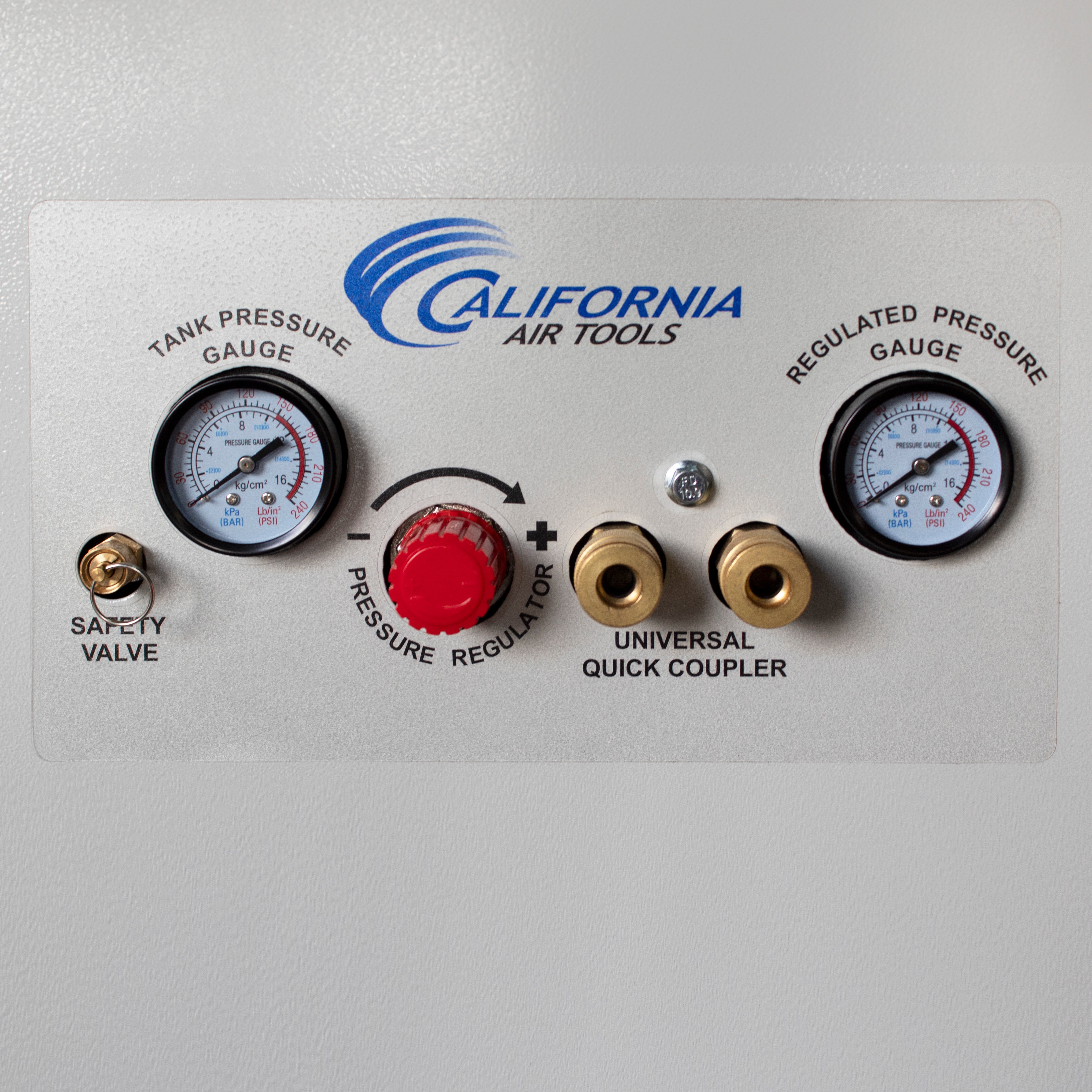California Air Tools 2.0 Hp 10.0 Gal. Ultra Quiet & Oil-Free Air Compressor with Air Dryer in Sound Proof Cabinet