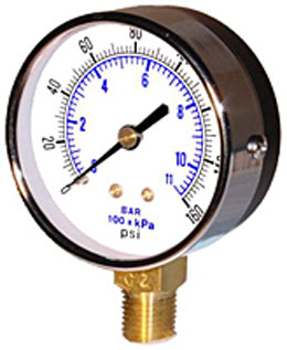 LOWER MOUNT DRY PRESSURE GAUGE - 101D-158-F
