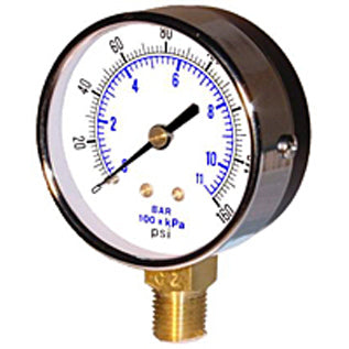 LOWER MOUNT DRY PRESSURE GAUGE - 101D-158-F