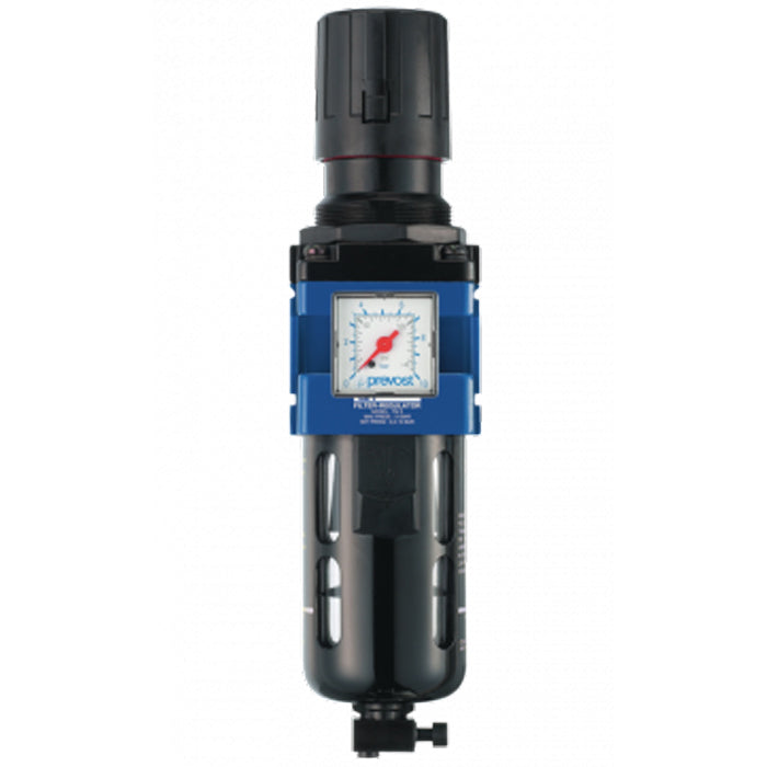 Filter-Regulator (Gauge Included) With Wall Bracket by Prevost