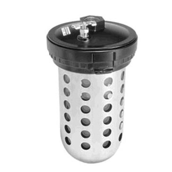 Champion CDV1 Series zero air loss mechanical demand drain with metal bowl and guard