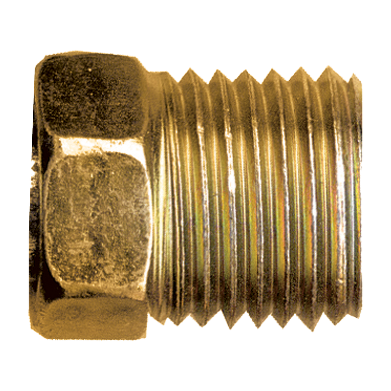 Brass SAE 45° inverted flare nut