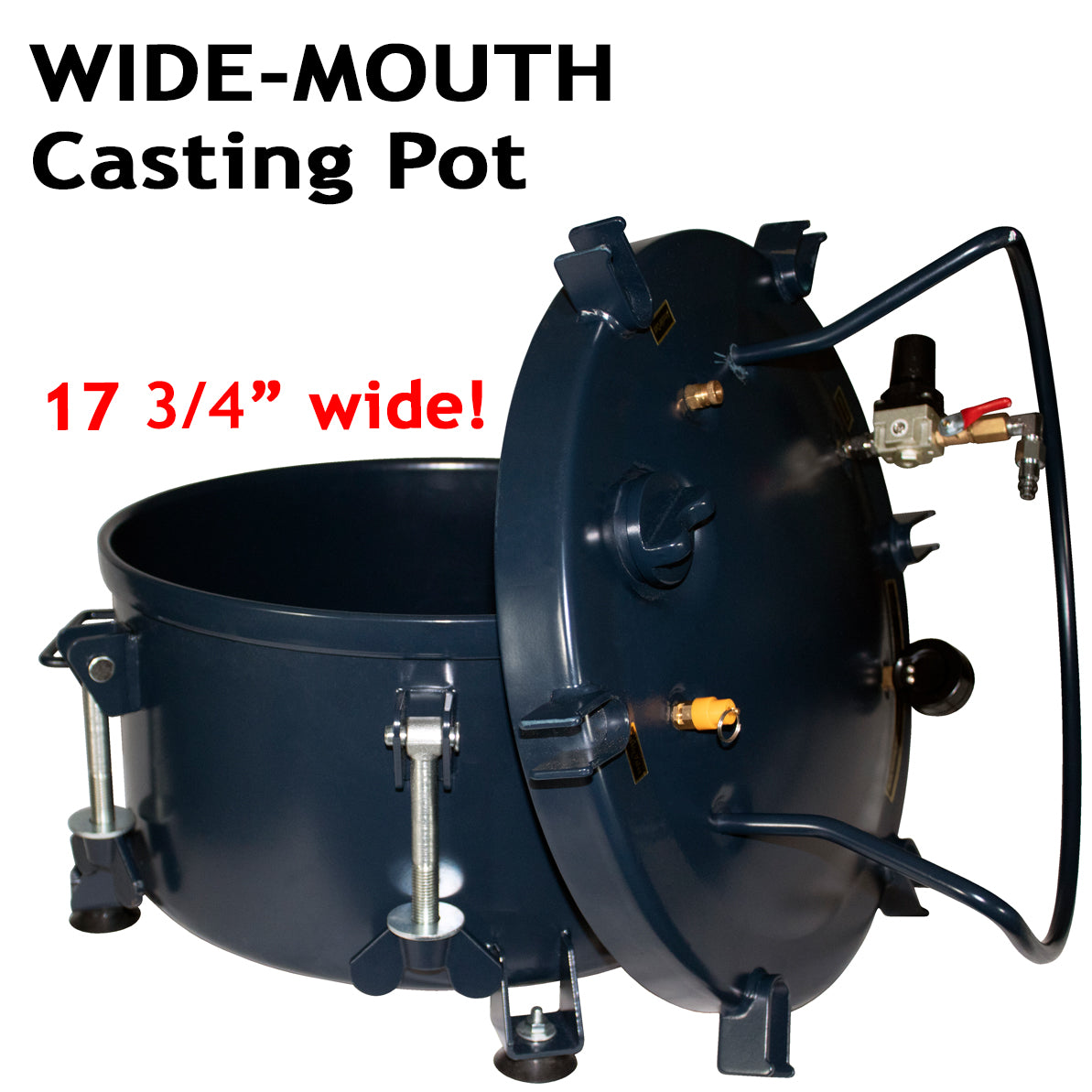 California Air Tools 5 Gallon Pressure Pot with HVLP Spray Gun & Hose