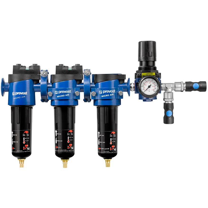 Micro Air – Combination Sub-Micronic Filters 1/2″ NPT by Prevost