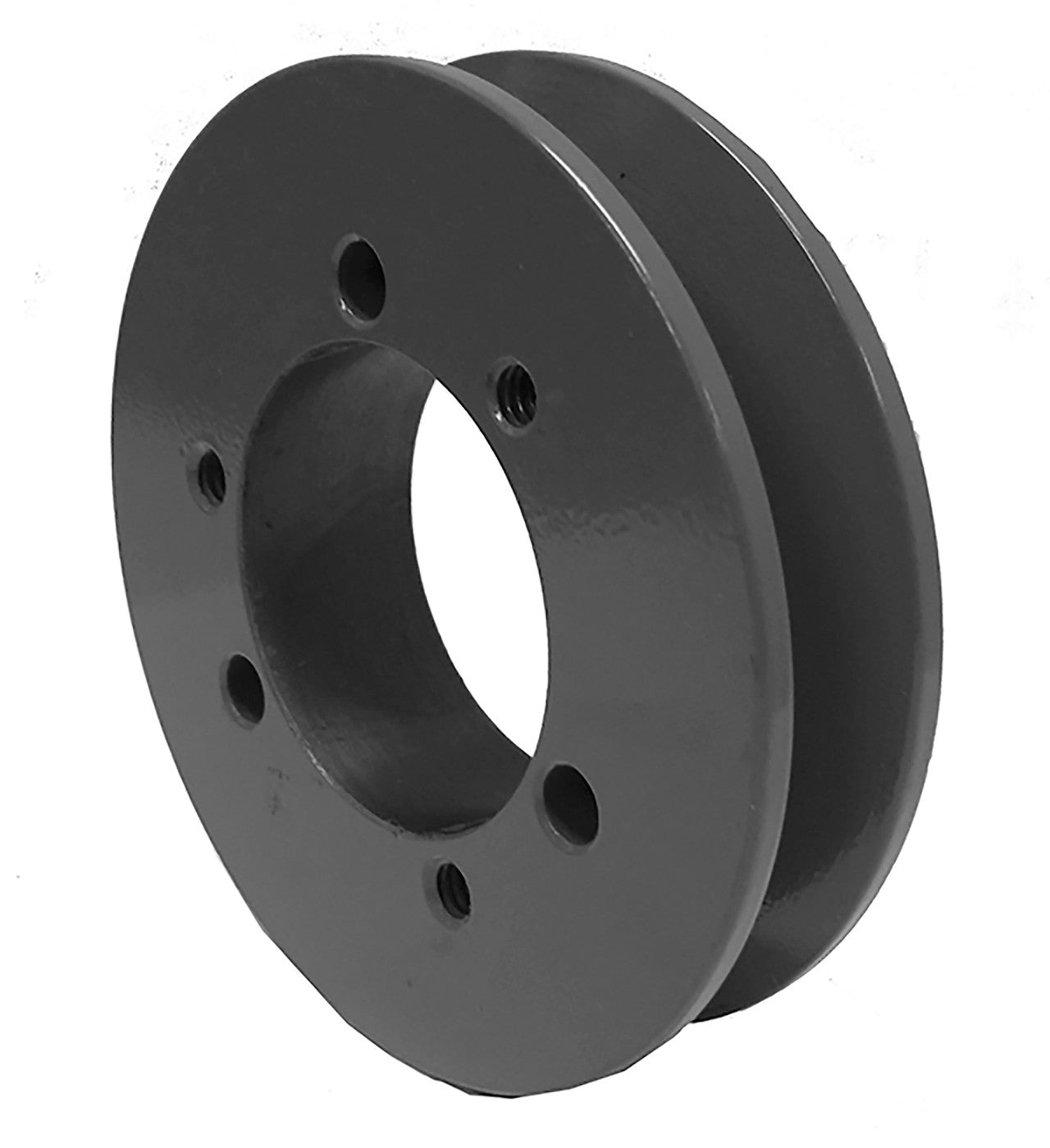 1B single-groove B-section cast iron V-belt sheave, SK bushing type