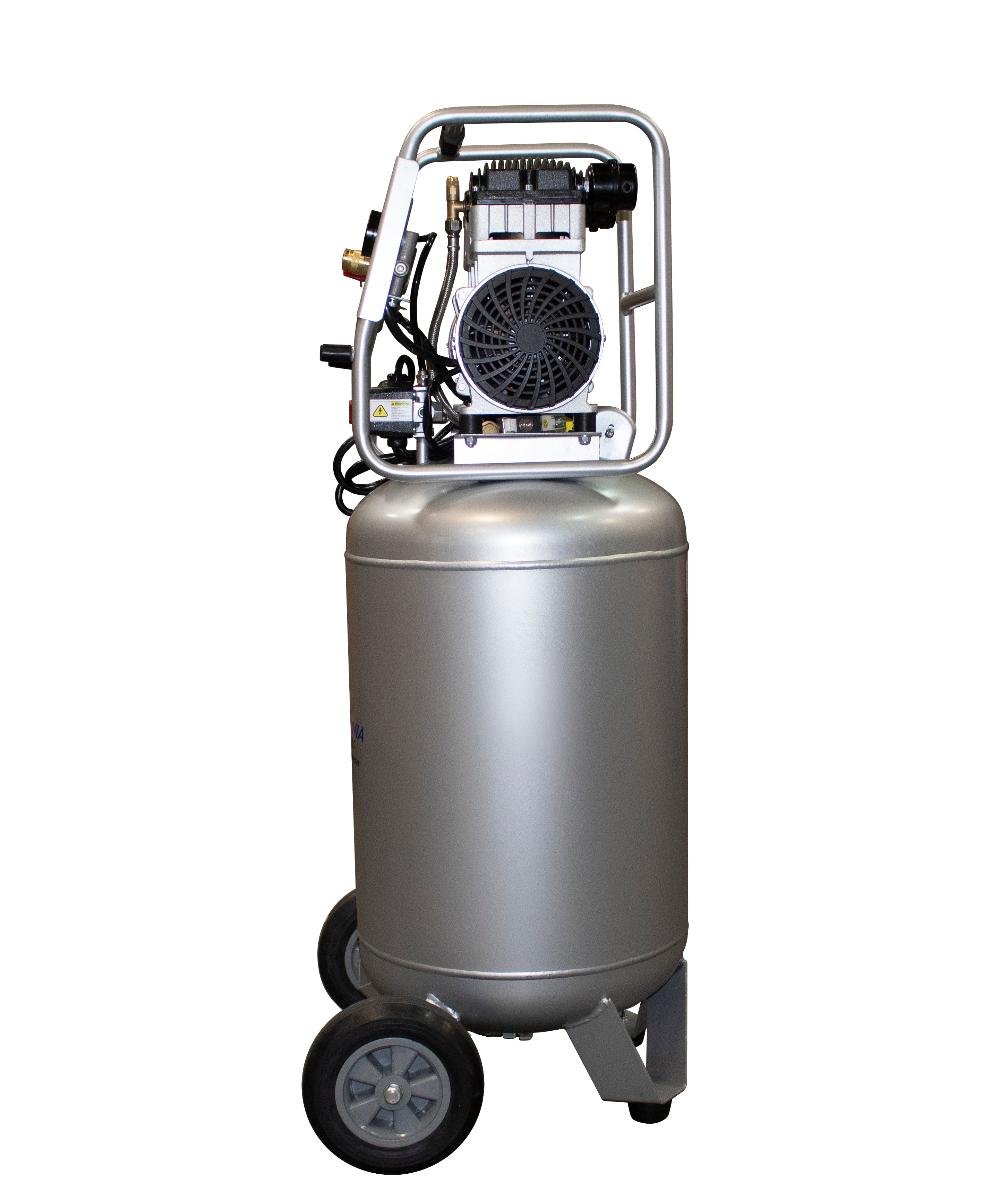 California Air Tools 2.0 Hp, 20.0 Gal. Steel Tank Ultra Quiet & Oil-Free Air Compressor with Auto Drain 220 Volts 60 Hertz