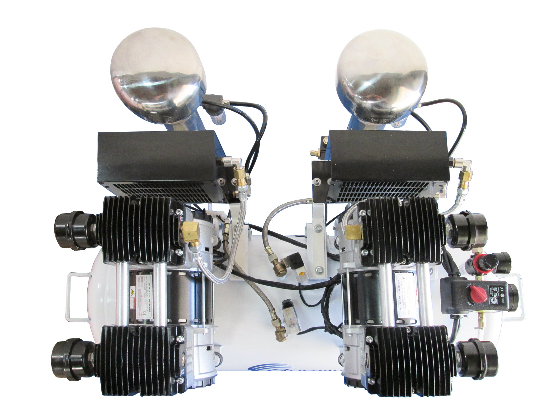 California Air Tools 4.0 Hp, 20.0 Gal. Steel Tank Ultra Quiet & Oil-Free Air Compressor with AirDrying System (220V 60HZ)