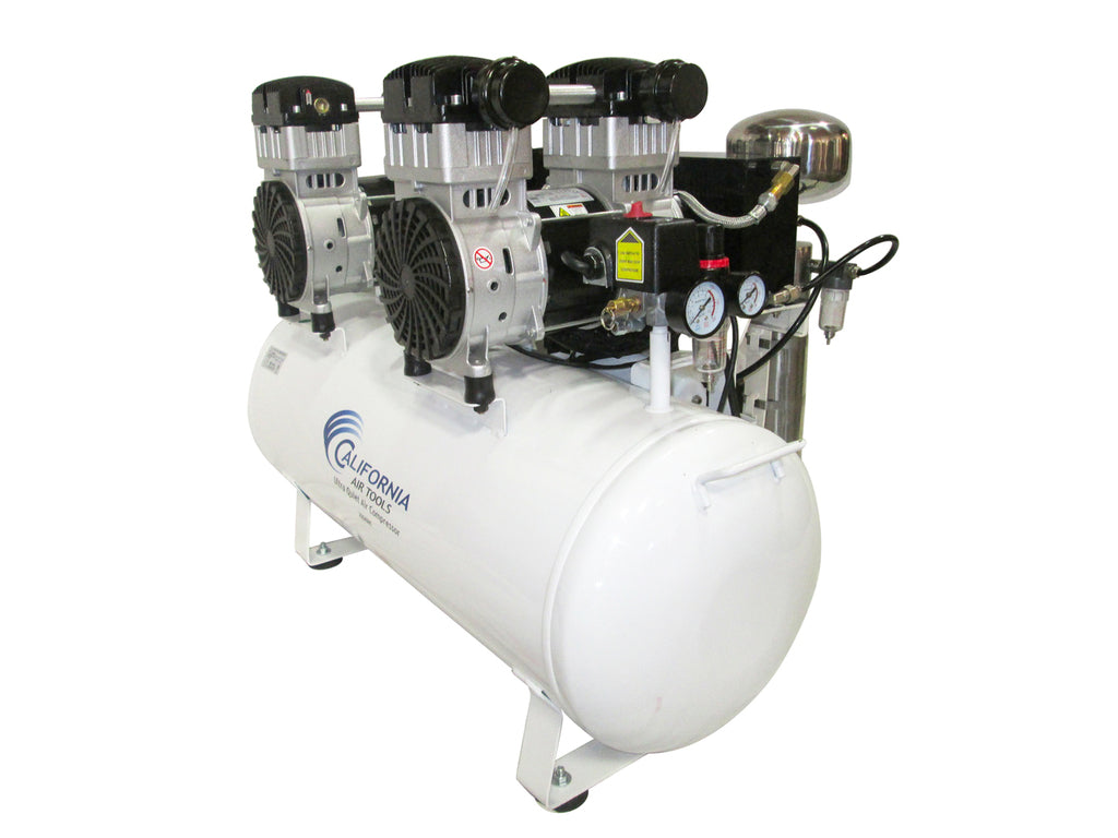 California Air Tools 4.0 Hp, 20.0 Gal. Steel Tank Ultra Quiet & Oil-Free Air Compressor with Air Drying System & Auto Drain