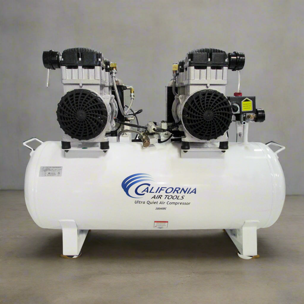 California Air Tools 4.0 Hp, 20.0 Gal. Steel Tank Ultra Quiet & Oil-Free Air Compressor with Air Drying System & Auto Drain