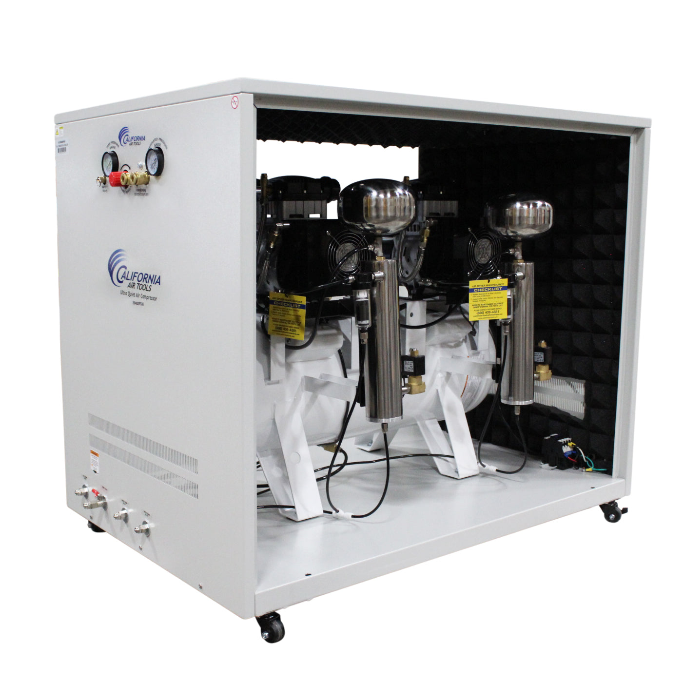 California Air Tools 4.0 Hp, 20.0 Gal. Ultra Quiet & Oil-Free Air Compressor with Air Drying System in Sound Proof Cabinet