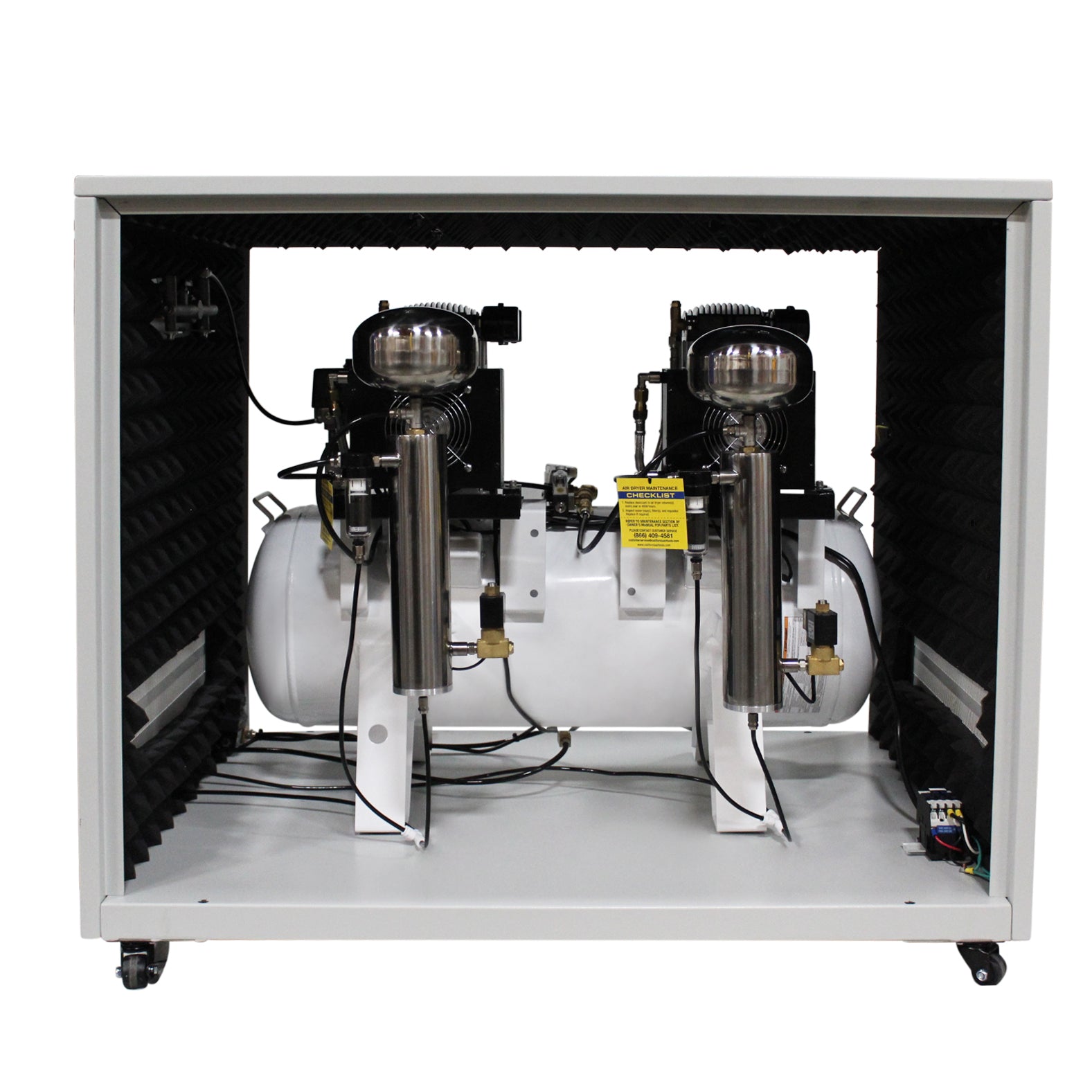 California Air Tools 4.0 Hp, 20.0 Gal. Ultra Quiet & Oil-Free Air Compressor with Air Drying System in Sound Proof Cabinet