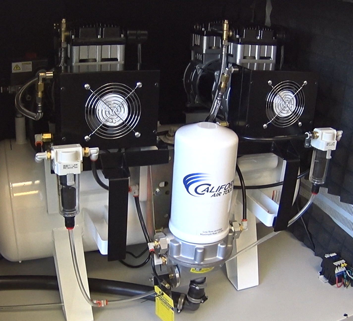 California Air Tools 4.0 Hp, 20.0 Gal. Ultra Quiet & Oil-Free Air Compressor with Air Drying System & Auto Drain in Cabinet