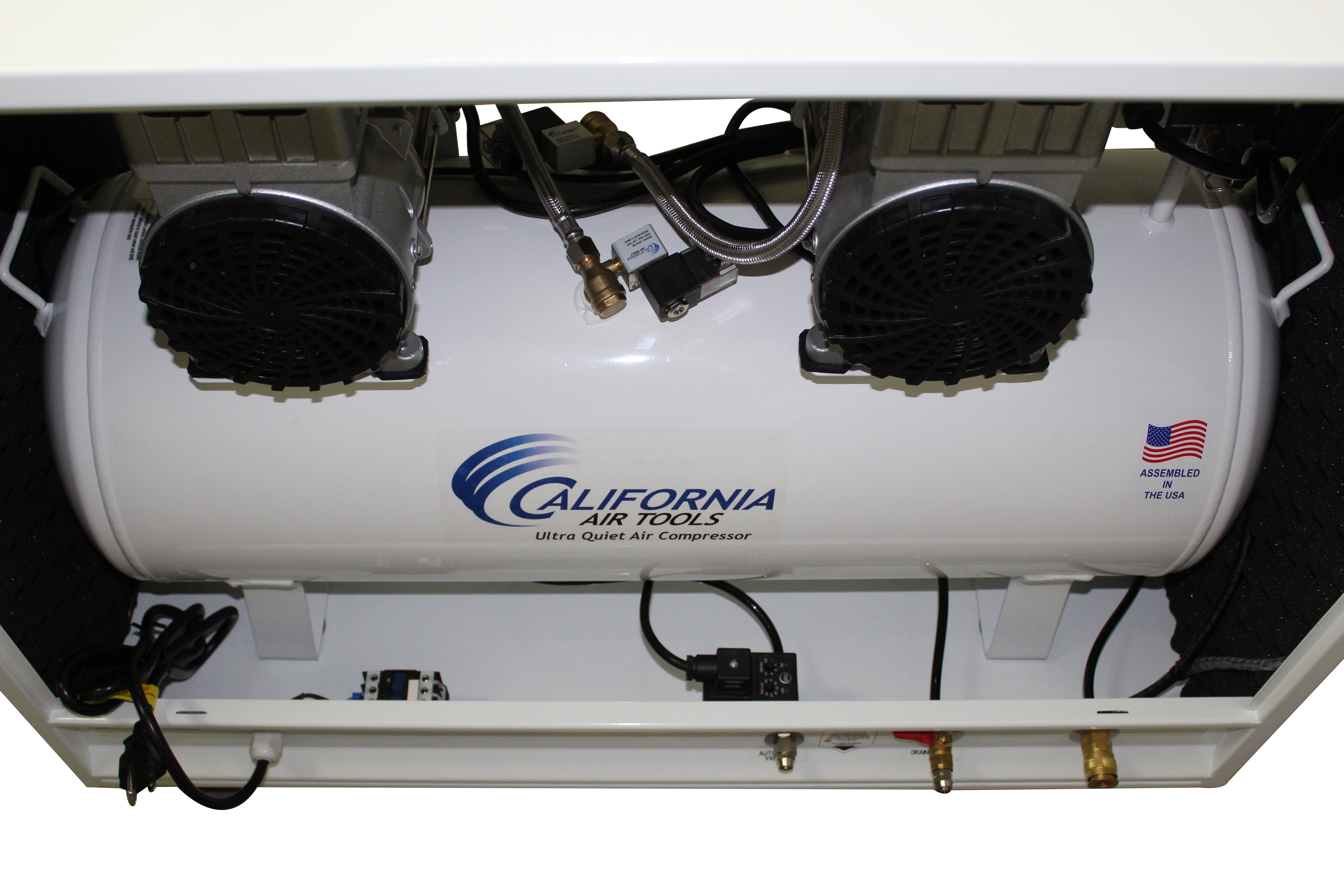 California Air Tools 4.0 Hp, 20.0 Gal. Ultra Quiet & Oil-Free Air Compressor with Auto Drain Valve in Sound Proof Cabinet