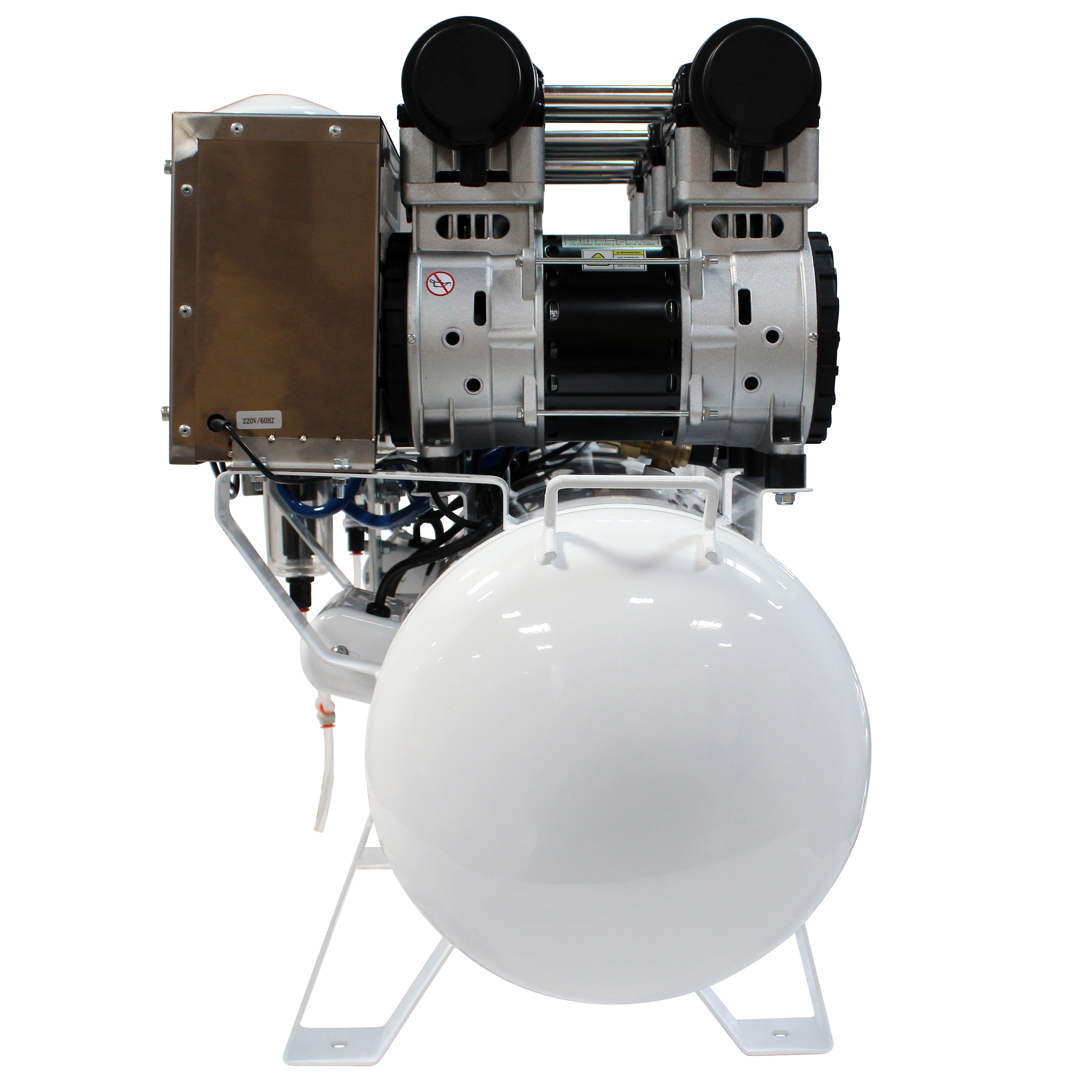 California Air Tools 6.0 Hp Ultra Quiet,Ultra Dry & Oil-Free Air Compressor with 98% Air Drying System and Twin-Tower Auto Purge