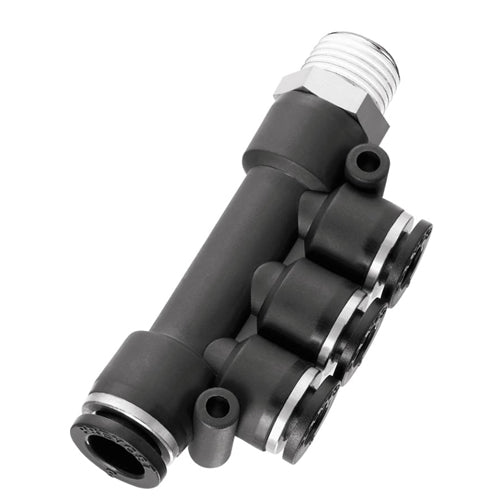 MALE INEQUAL 3 PORT MANIFOLD