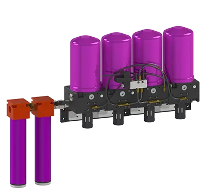Tsunami Pure-20 wall-mounted regenerative desiccant dryer with float drain