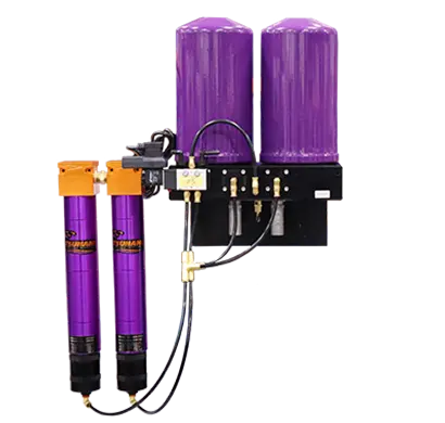 Tsunami Pure-7 dryer with pneumatic Moisture Minder drain