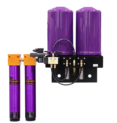 Tsunami Pure-7 wall-mounted regenerative desiccant dryer with float drain