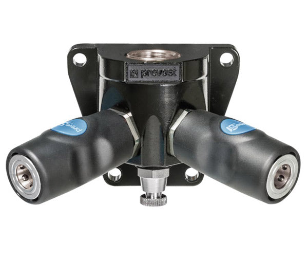 Wall Manifold With Industrial Couplers by Prevost For Aluminum Air Pipe