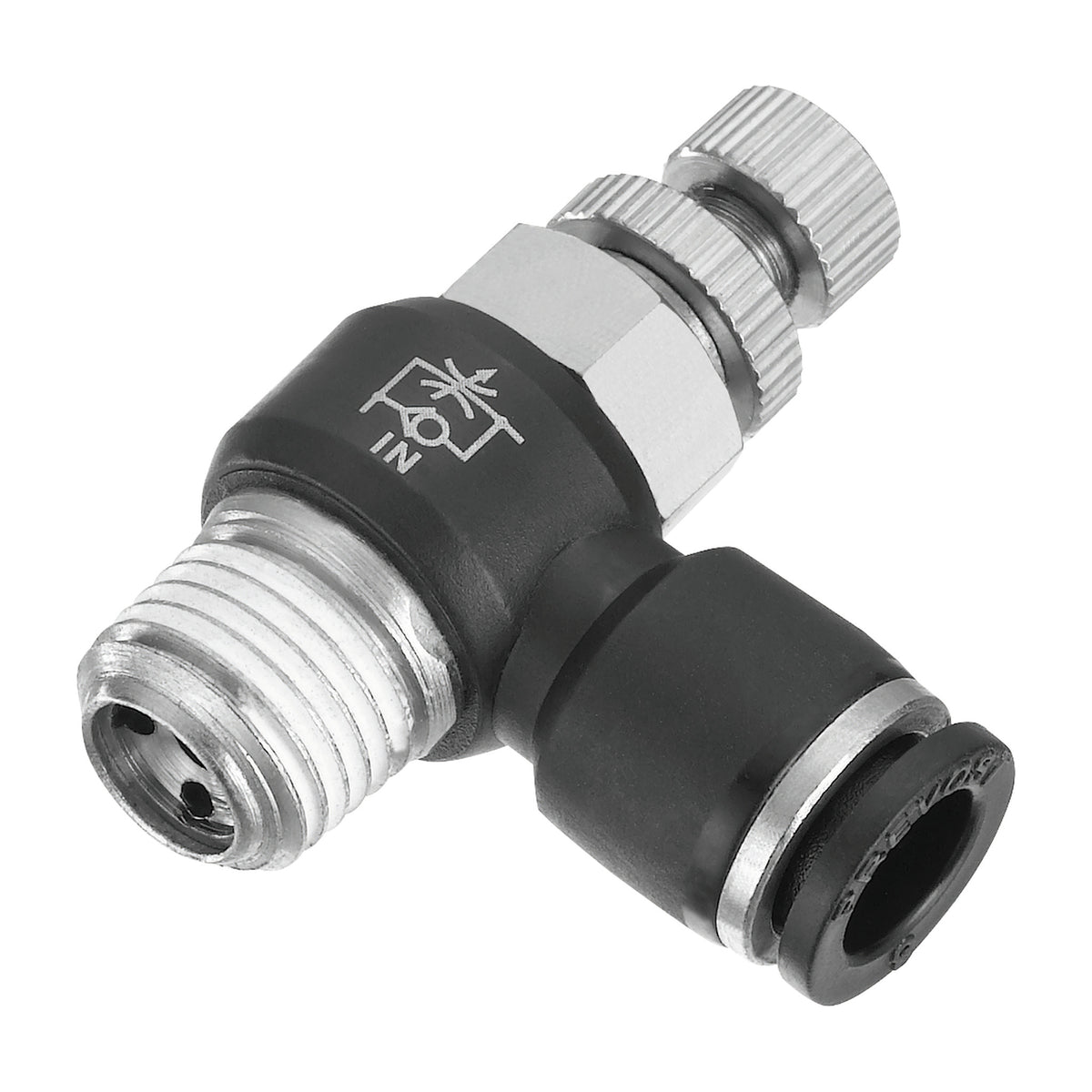 Prevost Conex flow regulator with knob, control in configuration