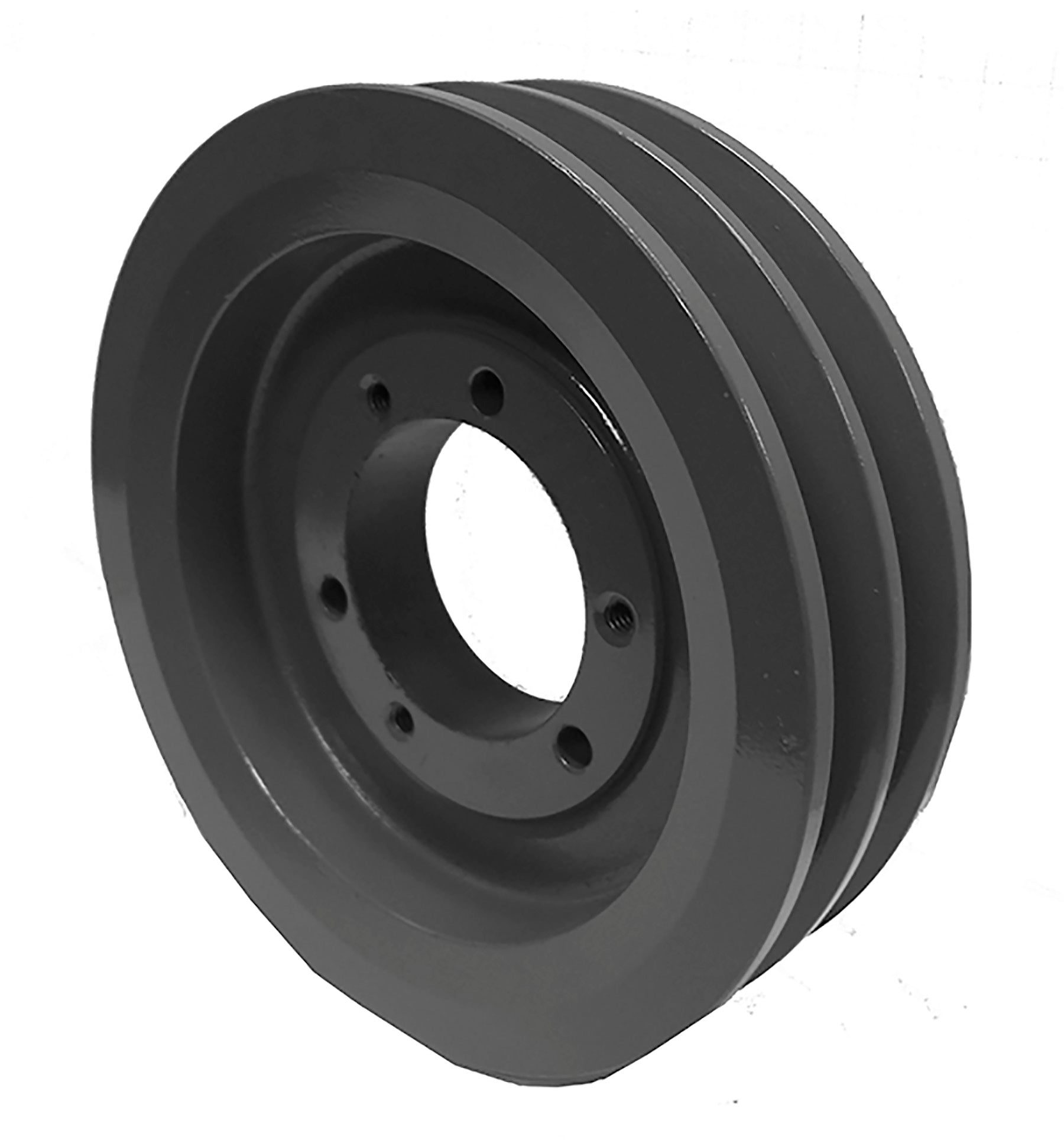 Double-Groove B-Section Cast Iron V-Belt Pulley for SDS bushing