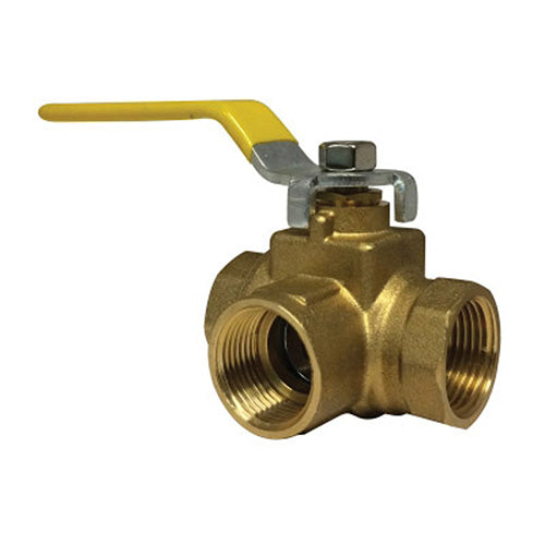 3 Way Side Outlet Ball Valve - FBV-464