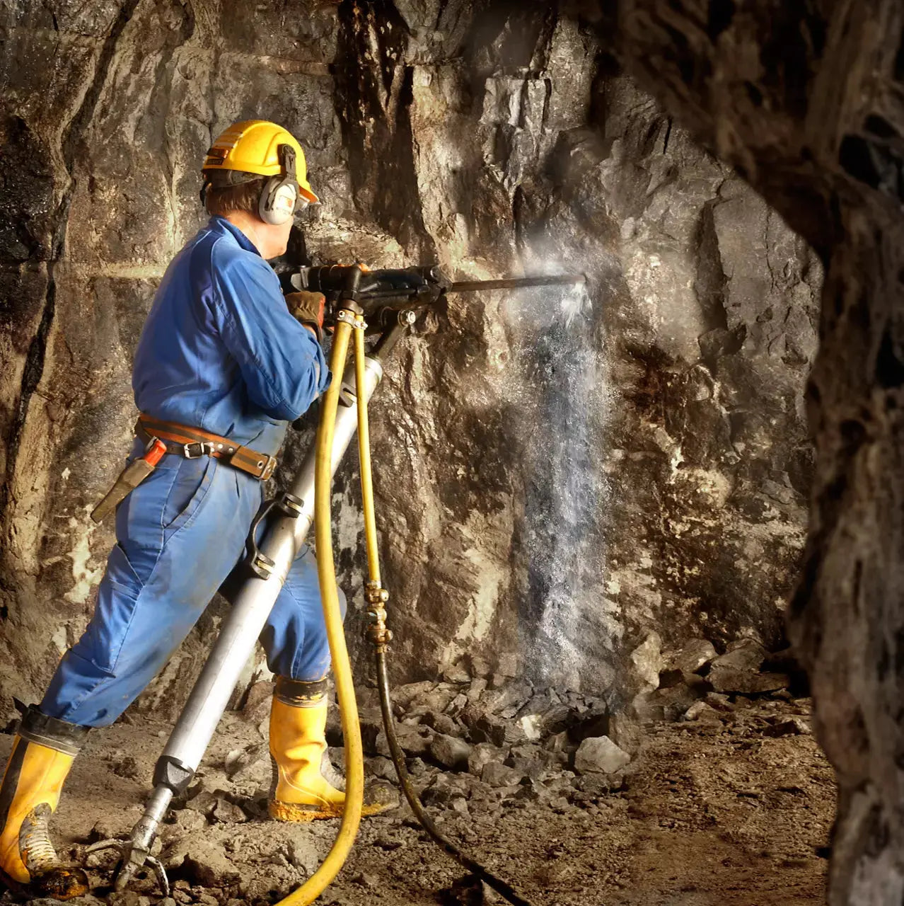 BBC 16W Pusher Leg Drill by Atlas Copco
