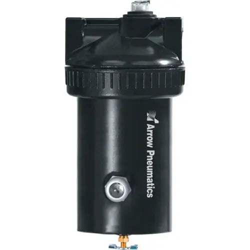 Arrow Pneumatics F508 high-flow coalescing filter with 60 oz metal bowl
