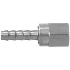 Brass hose barb swivel female NPT adapter