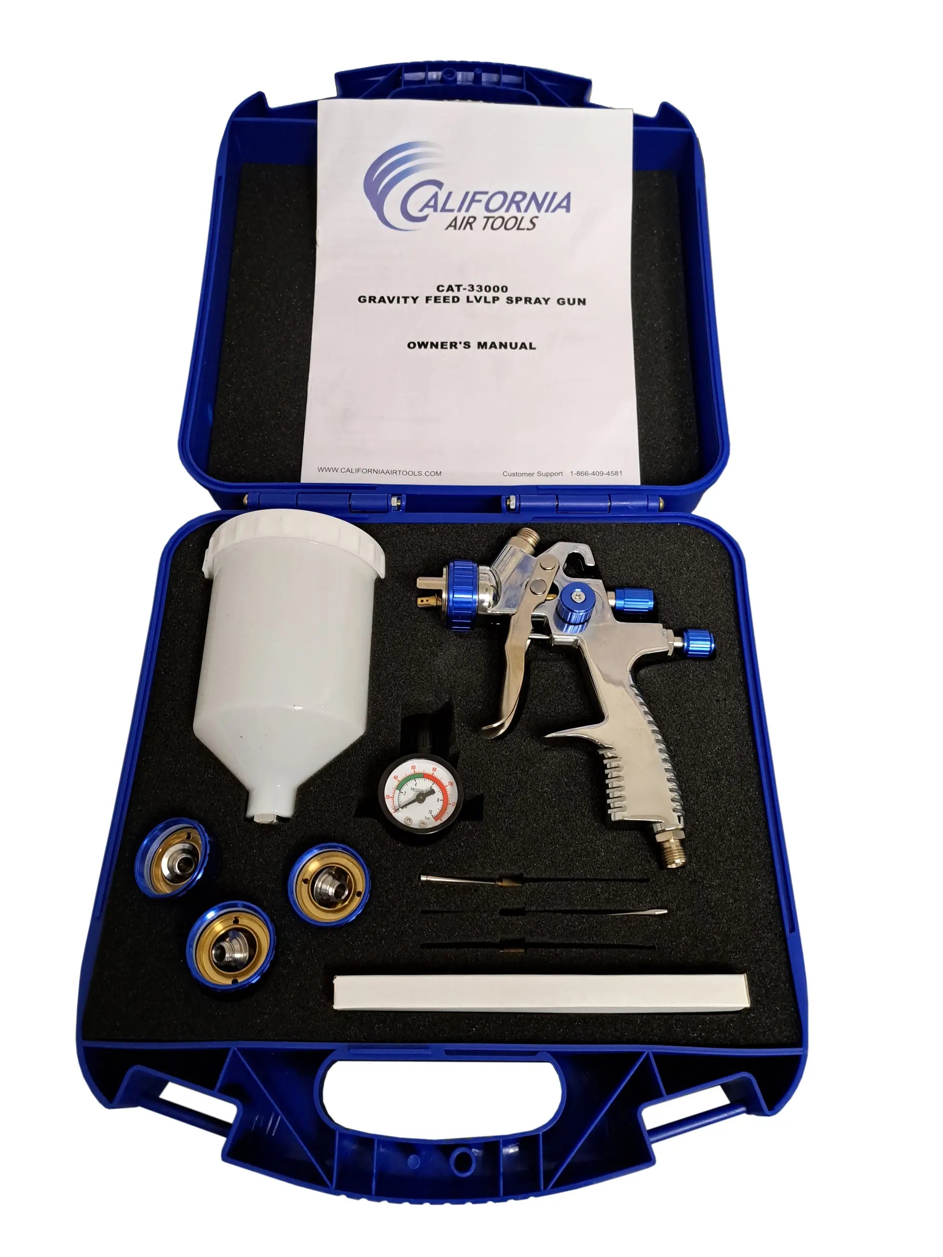 California Air Tools Spray Gun Kit | CAT-33000K LVLP California Air Tools