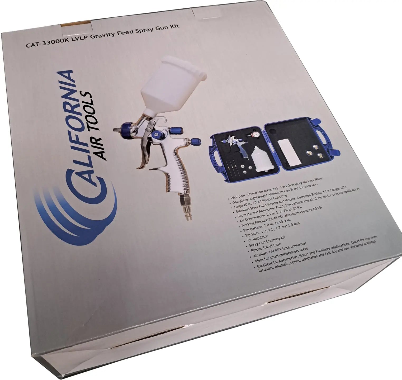 California Air Tools Spray Gun Kit | CAT-33000K LVLP California Air Tools