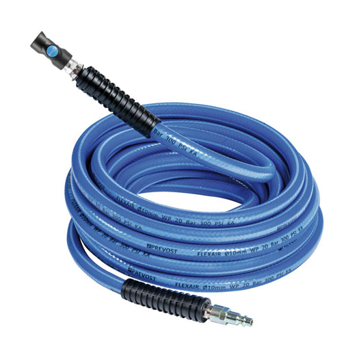 1/2 IN FLEXAIR Polymer Hose with Coupler and Plug by Prevost