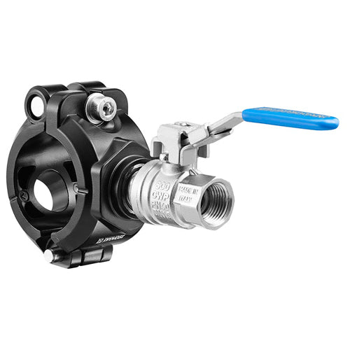 Aluminum Tapping Flange With Valve by Prevost