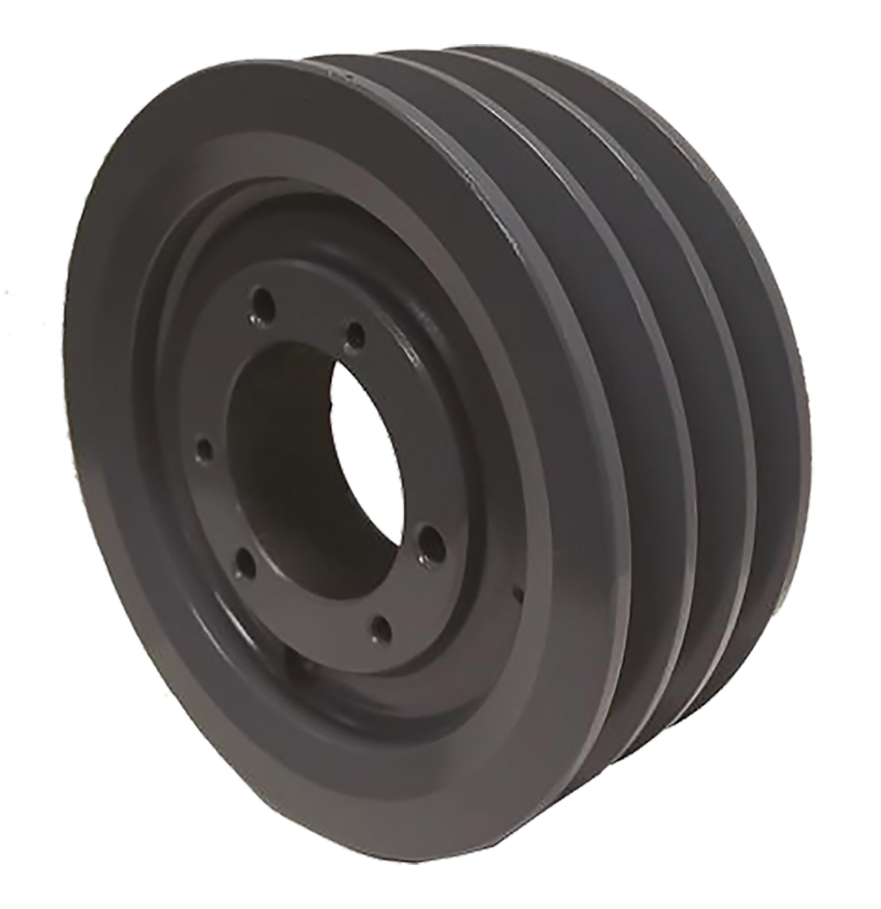 3-groove B-section cast iron V-belt sheave bored for SD bushing