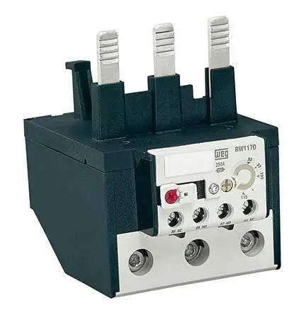 WEG RW117 3-pole thermal overload relay, direct-mount for CWM contactors